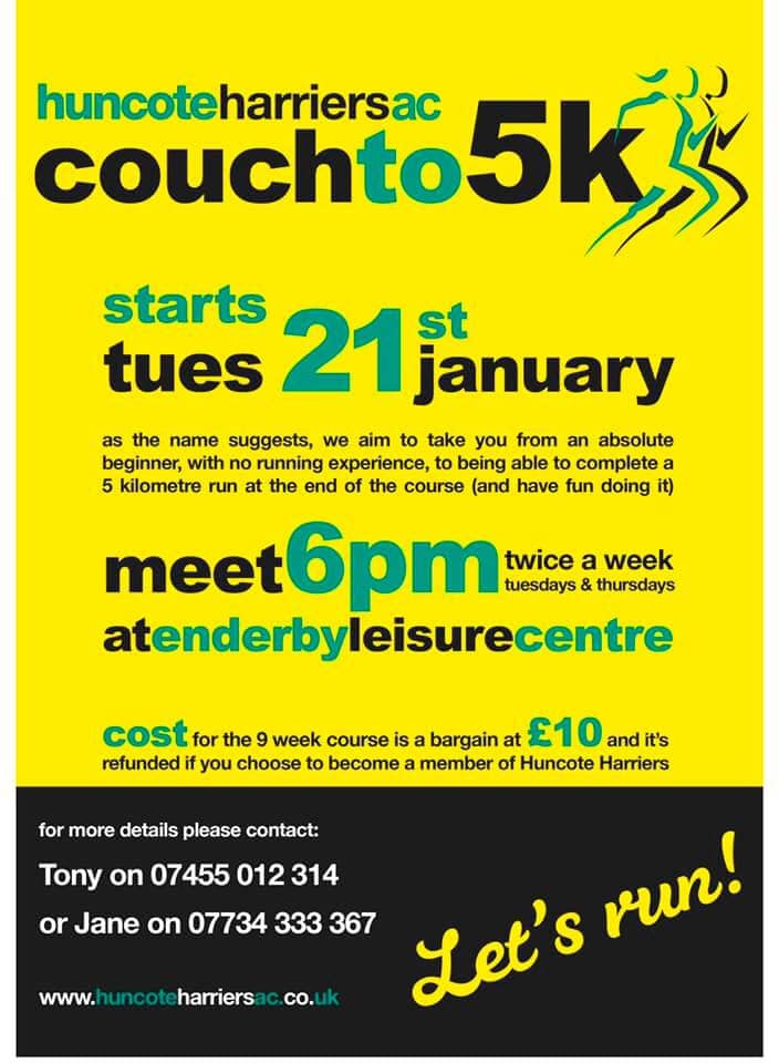 Couch To 5k Huncote Harriers